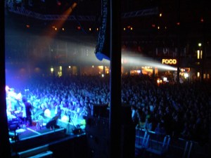 packed house at The Roundhouse