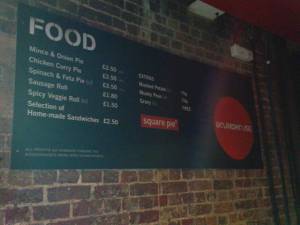 gravy is free at the Roundhouse