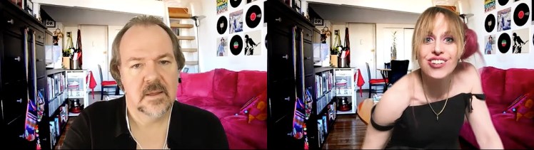 I don't need a soundtrack to my misery! Sc. 10. Rob Nagle as Hugo, Ali MacLean as Gen